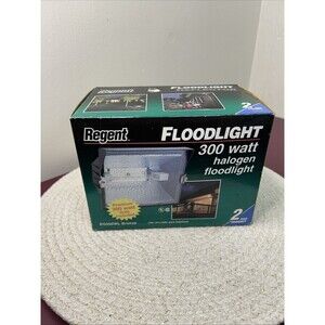 Regent Halogen Outdoor Flood Light 300 Watt EQ300WL Bronze